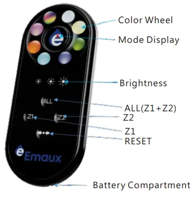 Emaux Color Touch Series Colortouch Control Box - Fig 3