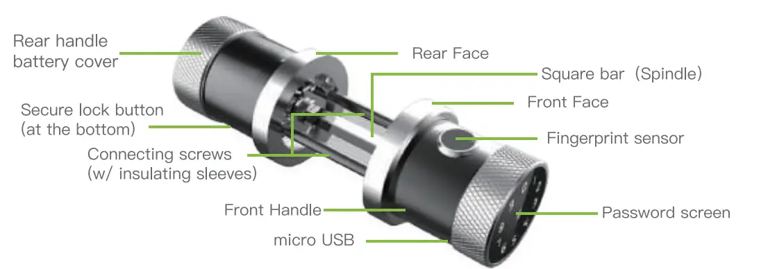 DatoHome Smart Lock L-B400 - OVERVIEW