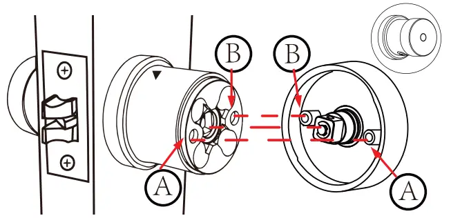 DatoHome Smart Lock L-B400 - installation15