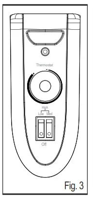 Life Smart Oil Filled Radiator Heater SH37 - ASSEMBLY INSTRUCTIONS Fig 3