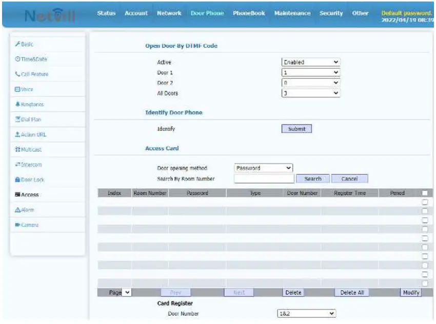 Fanvil DP88A SIP Door Phone-fig13