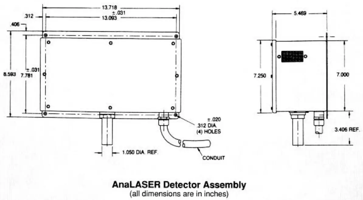 CERBERUS PYROTRONICS ASD-3 AnaLASER Air Sampling Detection - fig 2