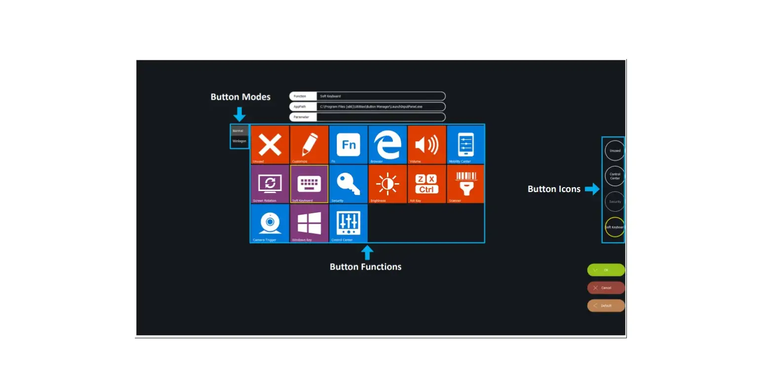 Dt Research Button Manager Control Center Application User Guide