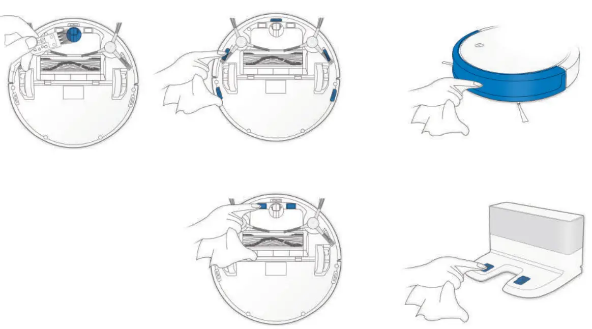 ECOVACS DEEBOT 900 Smart Robotic Vacuum - Other Components