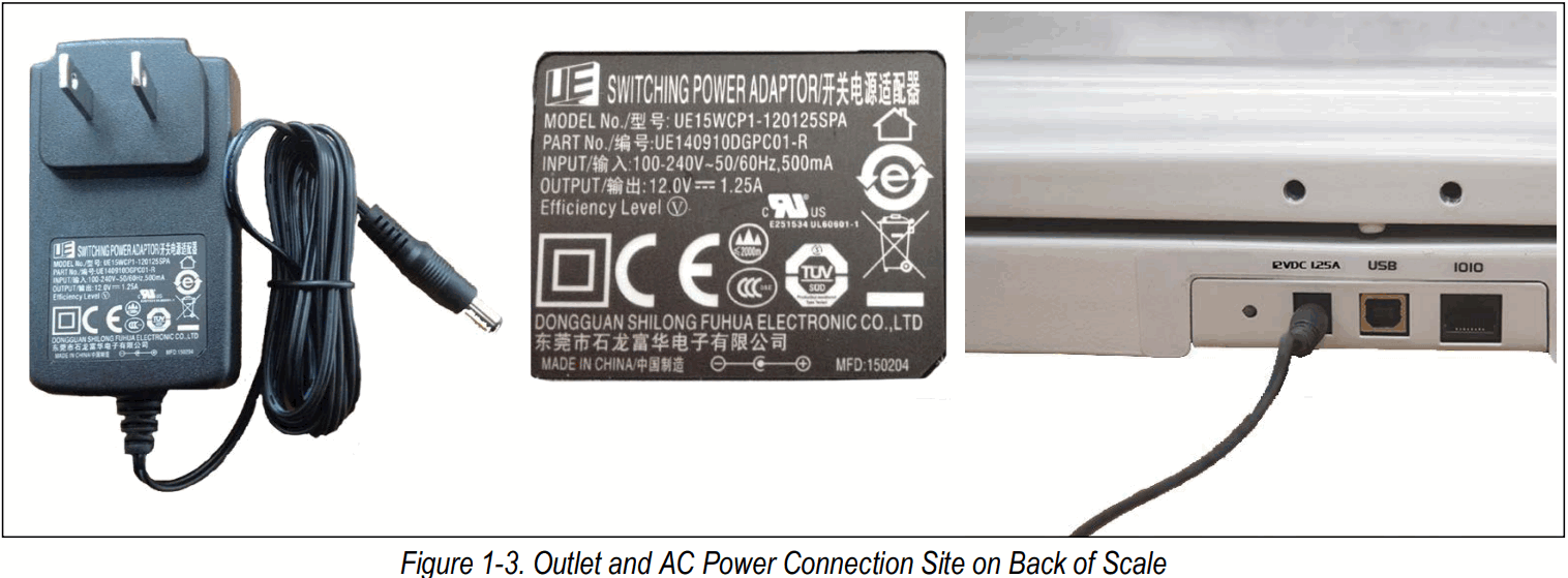 RICE LAKE 650101 Neonatal Scale - Power Supply