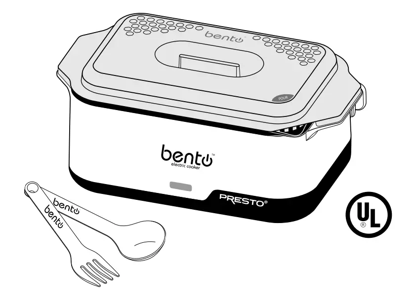 PRESTO 04634 Bento Electric Cooker