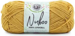 LION BRAND NUBOO Lace Summer Cardigan M20324 NUB - MATERIALS