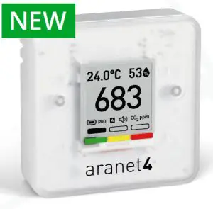 aranet 4752213000037 4 Home Wireless Indoor Air Quality - Aranet