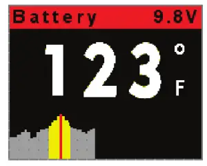 AIM IBTS M Infrared Temperature System - battery value2