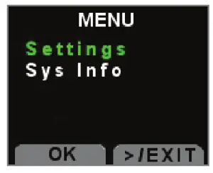 AIM IBTS M Infrared Temperature System - set Alarms