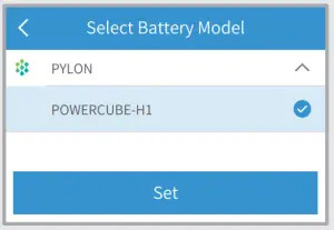 GoodWe BT Series - battery mode3