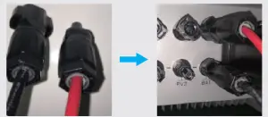 GoodWe BT Series - power cable