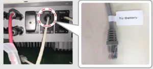 GoodWe BT Series - power cable3