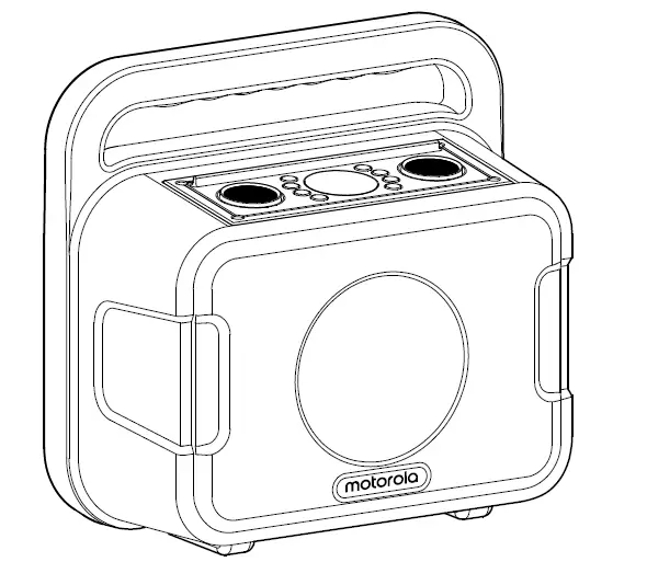 motorola ROKR 810 Wireless Portable Party Speaker-product