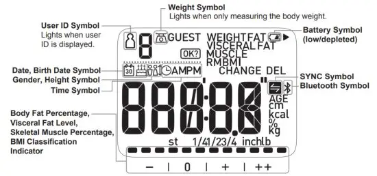 OMRON BCM 500 Body Composition Monitor and Scale with Bluetooth - figure 2