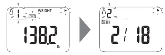 OMRON BCM 500 Body Composition Monitor and Scale with Bluetooth - figure 20