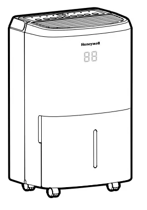 Honeywell TP-Small 24 Liter Dehumidifier fig1