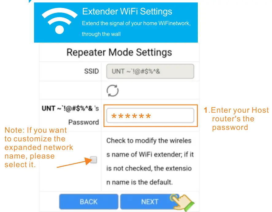 Shenzhen Urant Technology MT02 Wifi Repeater - app