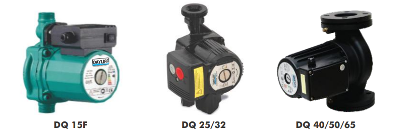DAYLIFF DQ Circulator Pumps - PUMP SPECIFICATIONS