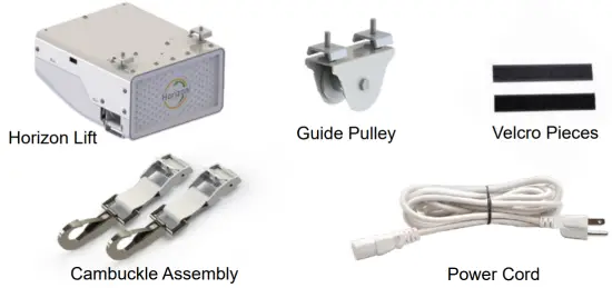 HORIZON LIFT CONTENTS