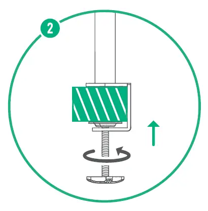 BAUHN AMAB-0222-D Dual Monitor Bracket fig 4