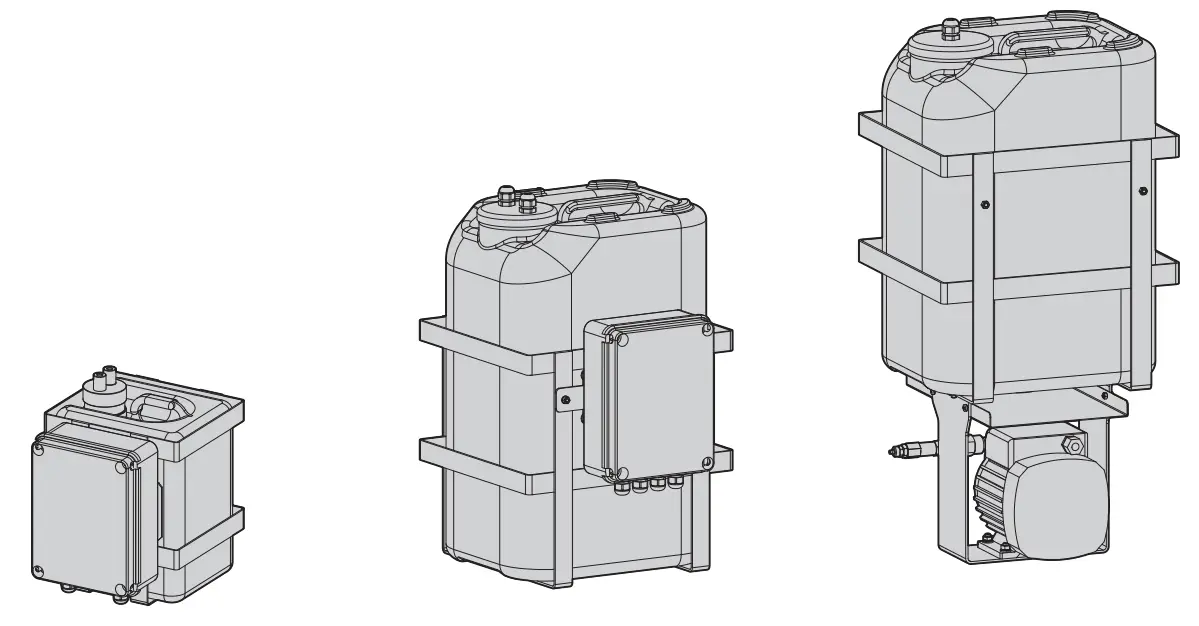 VIDEOTEC Was 5 or 23 Liter Tank with Pump