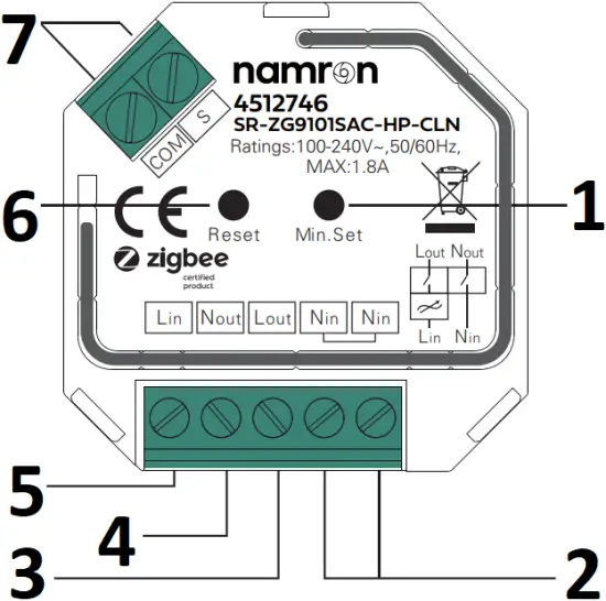 namron 4512746 - Func tion 1