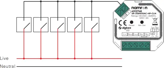 namron 4512746 - Wiring d iagram 4