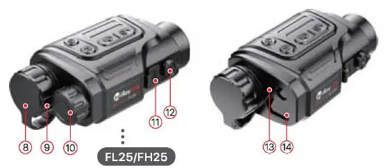 InfiRay FL25R Finder Thermal Imaging Monocular 2