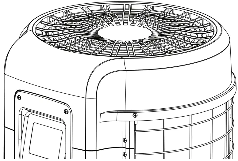 DURATECH Sun Spring Heat Pump for Swimming Pool-