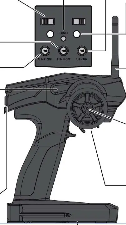 axial-AX-3 2CH 2.4Ghz AX-3AR-Radio-System14