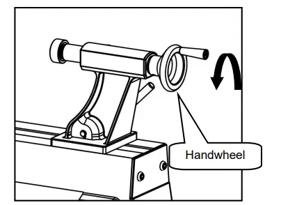 LUMBERJACK-VSL305-Variable-Speed-Lathe-FIG-10