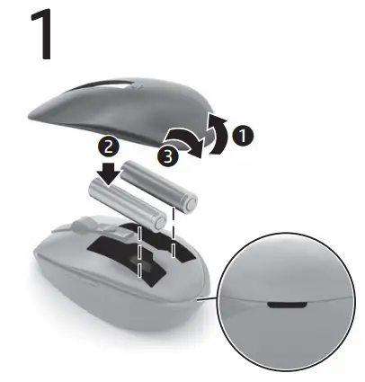 hp MU88 Wireless Mouse-fig1