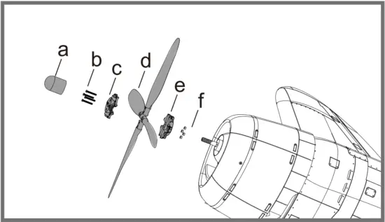 Fms 1500MM P 47 Razorback Warbird with Reflex - fig15