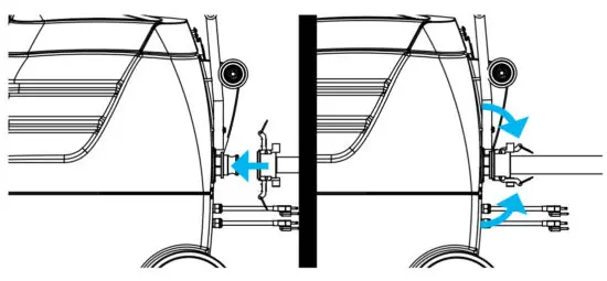 Mytee 7000LX Flood Hog Flood Extractor - Connecting Pump