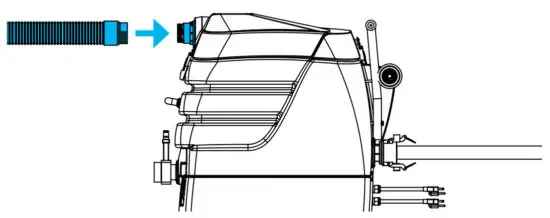 Mytee 7000LX Flood Hog Flood Extractor - Connecting Vacuum