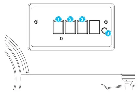 Mytee 7000LX Flood Hog Flood Extractor - Switch Plate