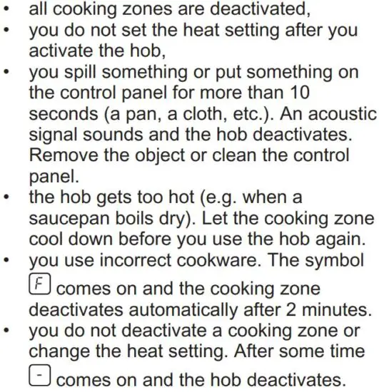 FIG 8 Automatic Switch Off