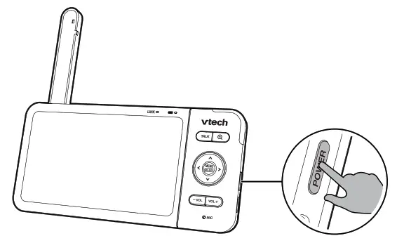 vtech 5-inch Smart Wi-Fi -CAfter the parent un