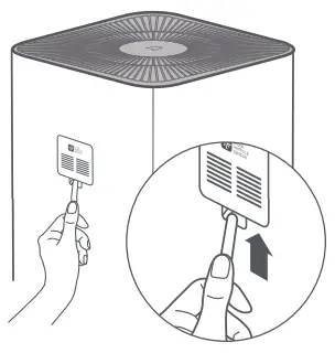 Mi Air Purifier Pro H Do not use hot air