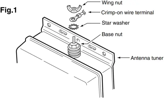 iCOM AT130 HF Automatic Antenna Tuner - FIG 17