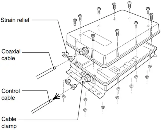 iCOM AT130 HF Automatic Antenna Tuner - FIG 8