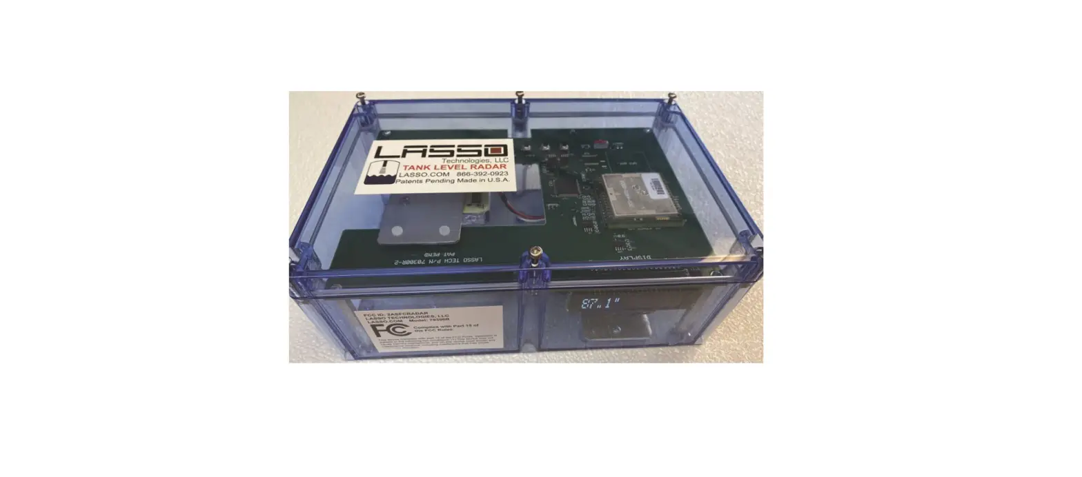 Lasso 2asfcradar Tank Level Measurement Radar User Manual