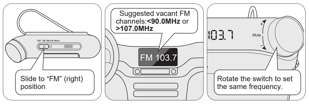 Avantree BTCK 12 Roadtrip Bluetooth Handsfree Car Speakerphone - transmitter