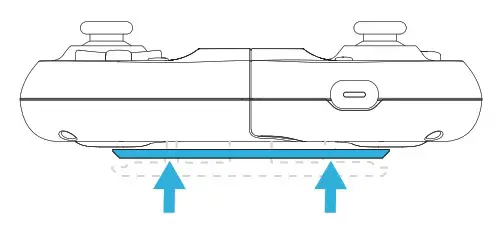 GAMEVICE GV196 Mobile Console Gaming User Guide - Collapsing Your Controller 2