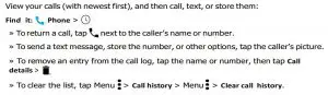FIG 22 Recent calls