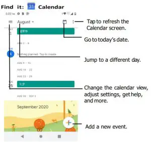 FIG 44 Calendar