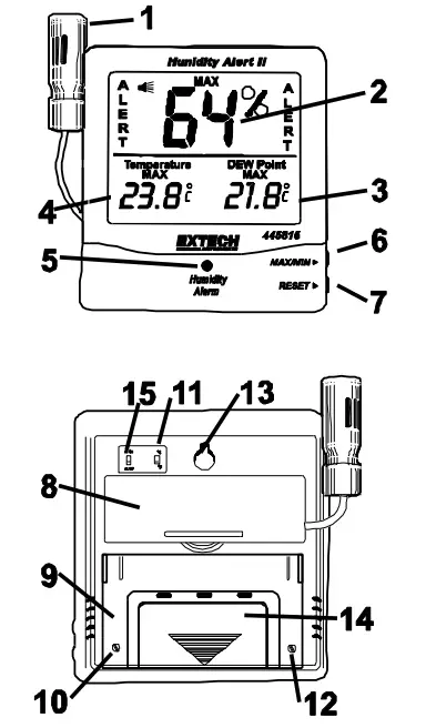 EXTECH-445815-Humidity-Alert-II-Remote-Probe-Hygro-Thermometer-1