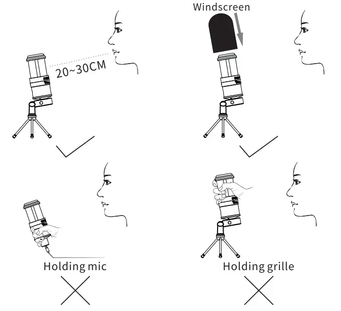 TAKSTAR PC K220USB Digital Recording Microphone - figure 12