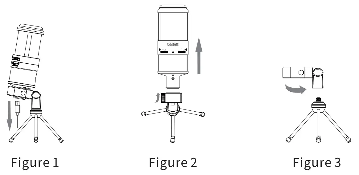 TAKSTAR PC K220USB Digital Recording Microphone - figure 4